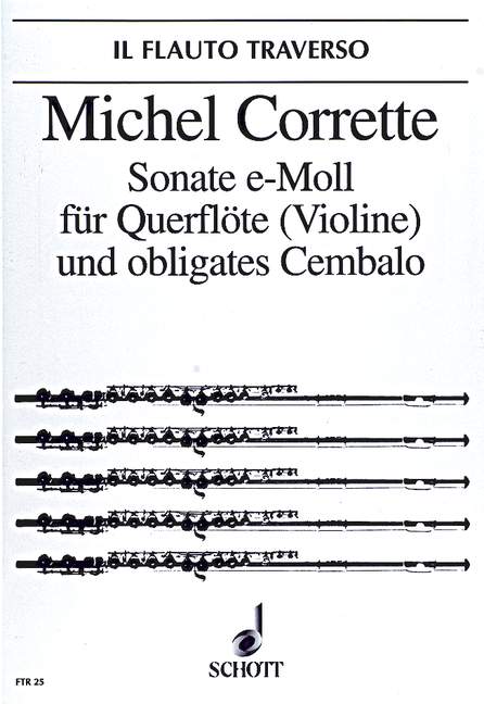 CORRETTE M. - SONATA MI m -
