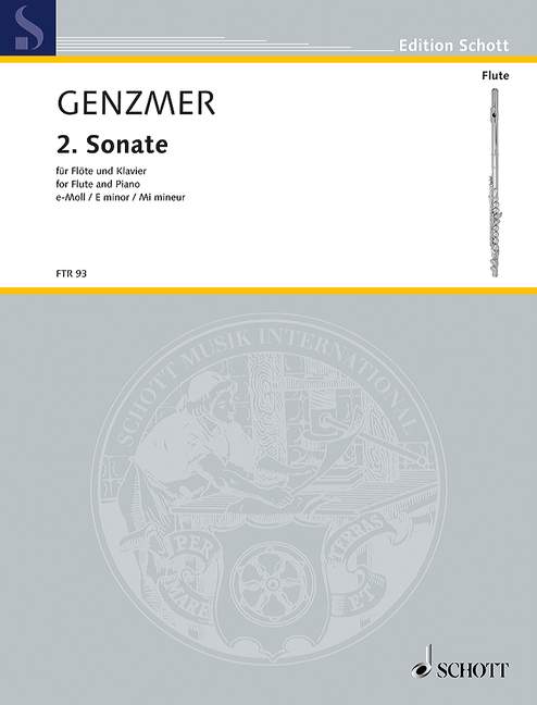 GENZMER H. - SONATA Nº2 MI m -