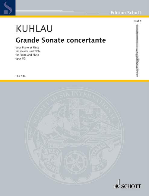 KUHLAU F. - GRAN SONATA CONCERTANTE LA m - OP.85