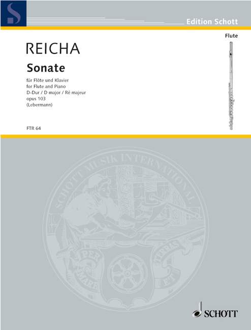 REICHA A. - SONATA RE M - OP.103