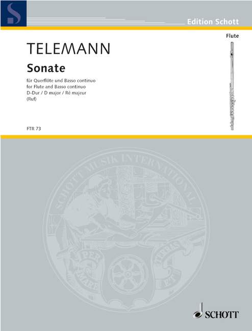TELEMANN G.P. - SONATA RE M DE ESSERCIZII MUSICI -