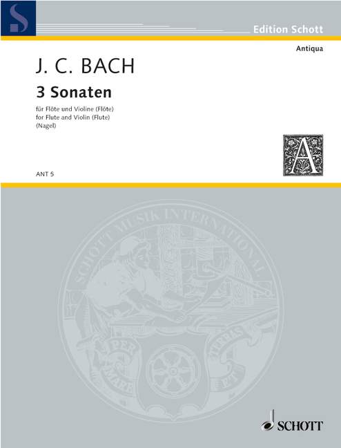 BACH J.C. - SONATAS (3) -