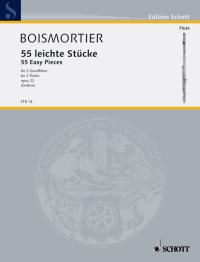 BOISMORTIER J.B. - ESTUDIOS FACILES (55) (18 TONALIDADES) - OP.22