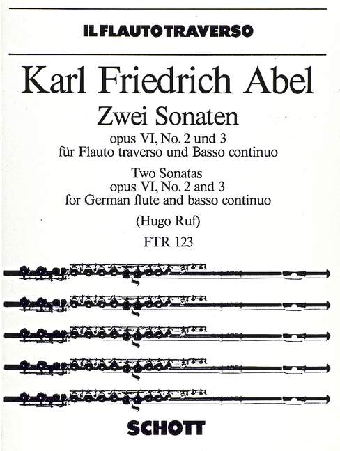 ABEL K.A. - SONATAS (2) - OP.6 Nº2/3