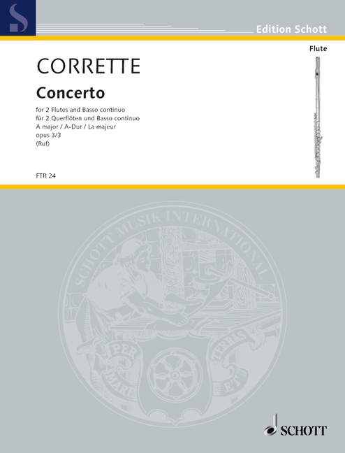 CORRETTE M. - CONCIERTO Nº3 LA M - OP.3