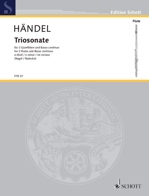 HANDEL G.F. - SONATA MI m -