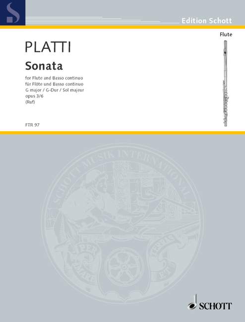 PLATTI G. - SONATA Nº6 SOL M - OP.3