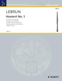 LEBRUN L.A. - CONCIERTO Nº1 OBOE RE m -
