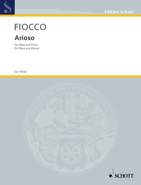 FIOCCO J.H. - ARIOSO -