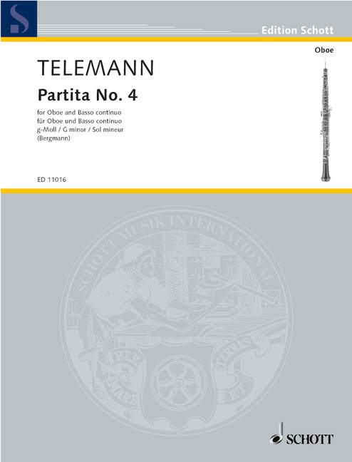 TELEMANN G.P. - PARTITA Nº4 SOL m -