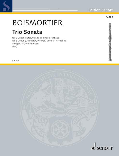 BOISMORTIER J.B. - SONATA FA M -