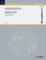 HINDEMITH P. - SONATA (1939) -(CL)