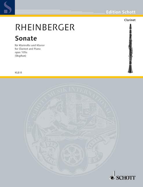RHEINBERGER J. - SONATA - OP.105A