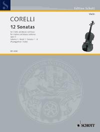 CORELLI A. - SONATAS V.1 (1-6) (12) - OP.5 -VIOLIN Y PIANO -
