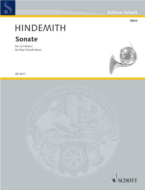 HINDEMITH P. - SONATA (1952) -