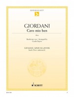 GIORDANI G. - CARO MIO BEN   SOP -