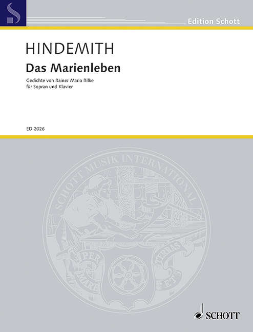 HINDEMITH P. - DAS MARIEN LEBEN                     SOP -