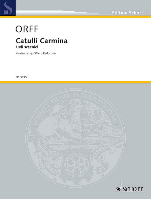 ORFF C. - CATULLI CARMINA -