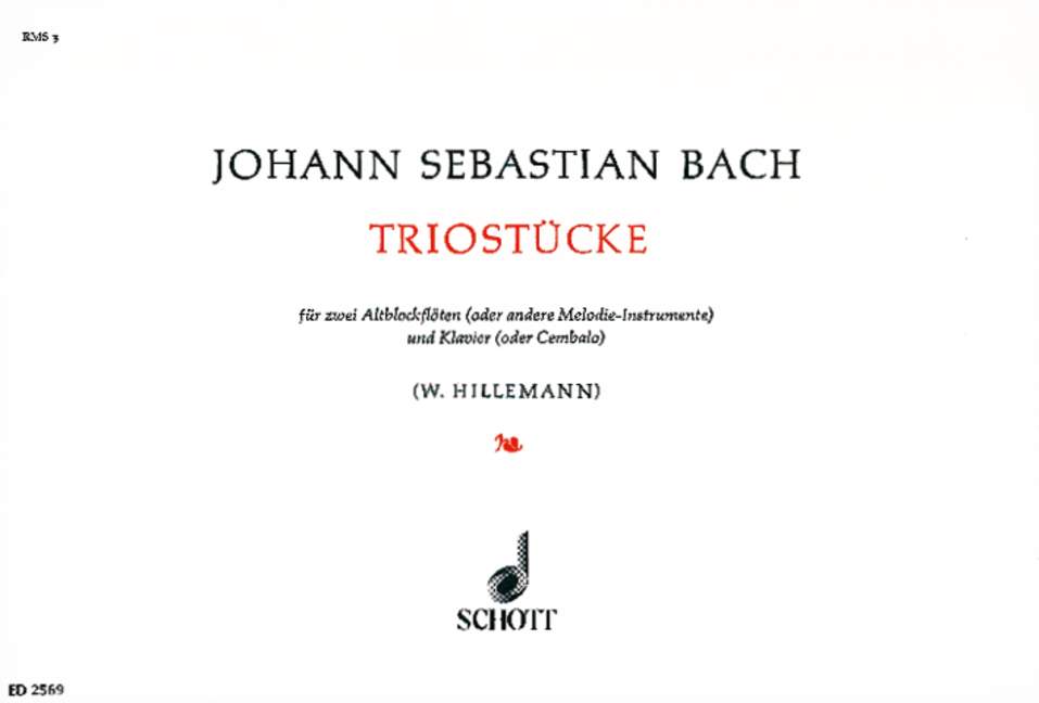 BACH J.S. - TRIOSTUCKE -