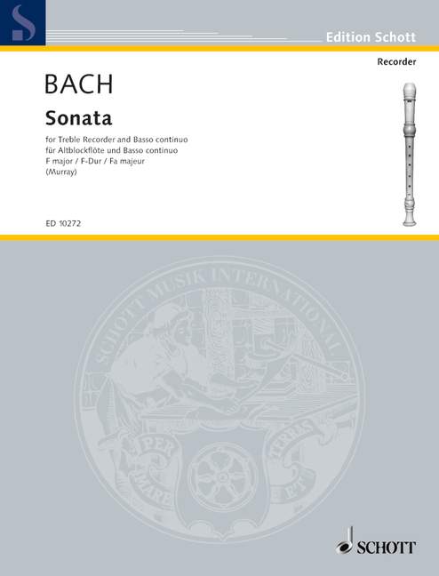 BACH J.S. - SONATA FA M -