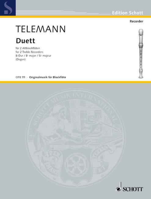 TELEMANN G.P. - DUO (FL) -