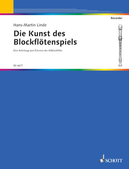 LINDE H.M. - DIE KUNST DES BLOCKFLOTE -