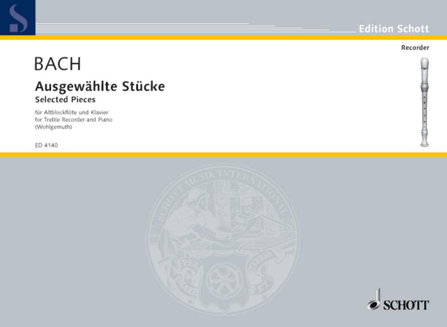 BACH J.S. - PIEZAS SELECTAS -