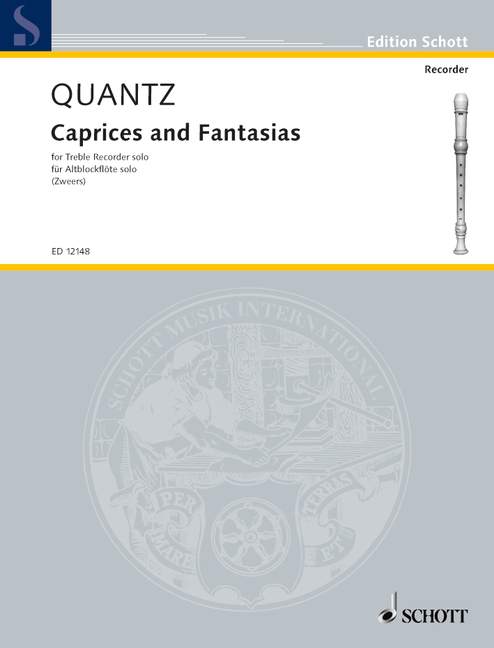 QUANTZ J.J. - CAPRICHOS Y FANTASIAS -