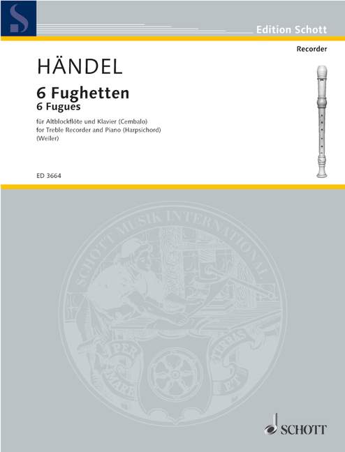 HANDEL G.F. - FUGUETAS (6) -