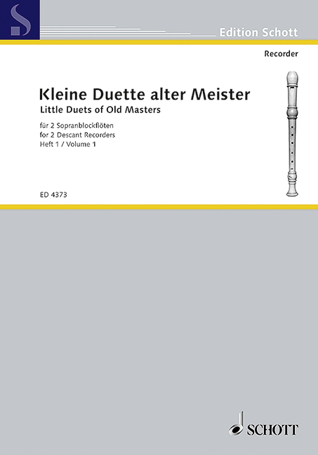 ALBUM - KLEINE DUETTE ALTER MEISTER V.1 -