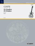 COSTE N. - ESTUDIOS (25) - OP.38