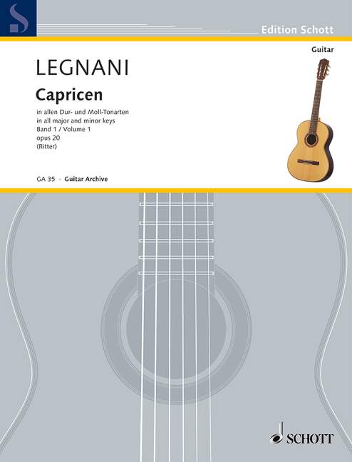 LEGNANI L. - CAPRICHOS V.1 - OP.20