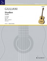 GIULIANI M. - ESTUDIOS V.1 - OP.1A