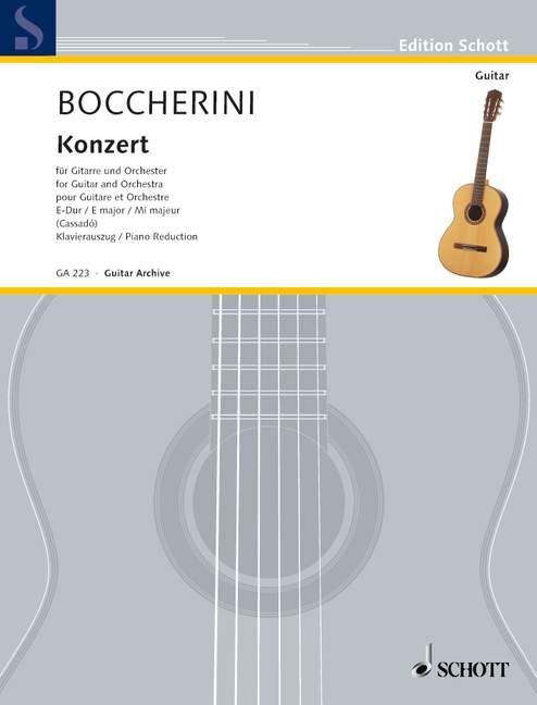 BOCCHERINI L. - CONCIERTO MI M -