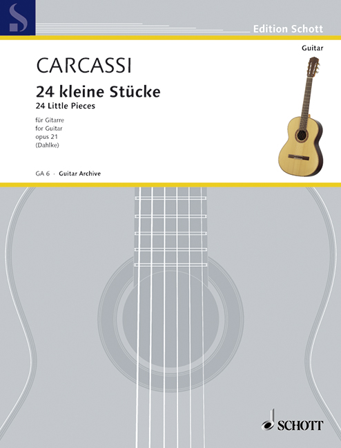CARCASSI M. - PEQUEÑAS PIEZAS (24) - OP.21