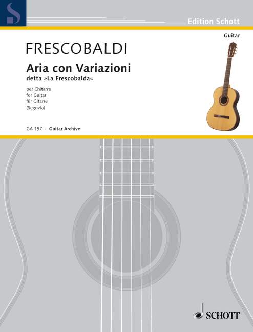 FRESCOBALDI G. - ARIA CON VARIACION DE LA FRESCOBALDA -