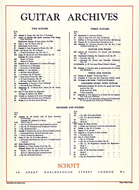 GIULIANI M. - ESTUDIOS SELECTOS V.2 - OP.111