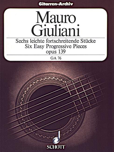 GIULIANI M. - PIEZAS FACILES PROGRESIVAS (6) - OP.139