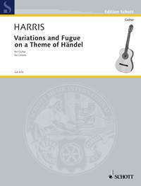 HARRIS A. - VARIACIONES Y FUGA SOBRE TEMA DE HANDEL -
