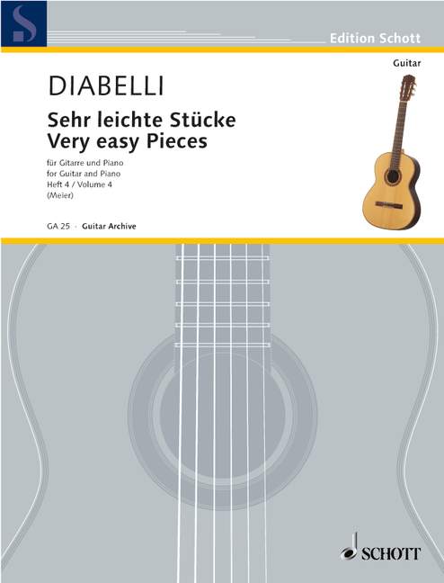 DIABELLI A. - PIEZAS MUY FACILES V.4 -
