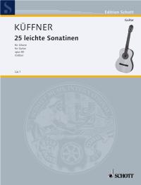 KUFFNER J. - SONATINAS FACILES (25) - OP.80