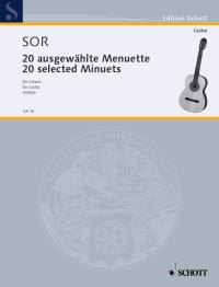 SOR F. - MINUETOS SELECTOS (20) -