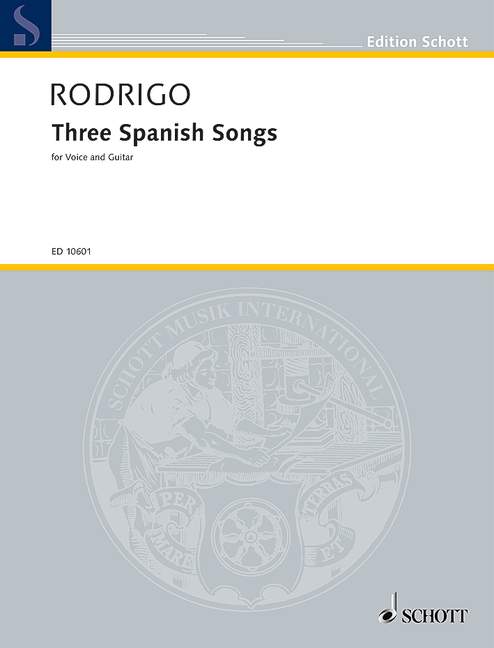 RODRIGO J. - CANCIONES ESPAÑOLAS (3) -