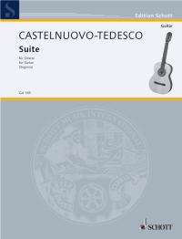 CASTELNUOVO TEDESCO M. - SUITE -(GUITARRA)