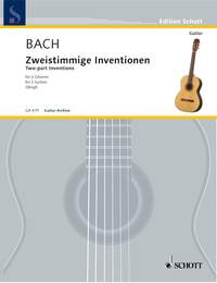 BACH J.S. - INVENCIONES A 2 VOCES -