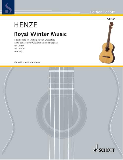 HENZE H.W. - SONATA Nº1 SHAKESPEARE -