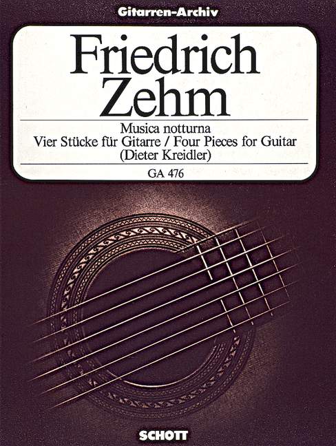 ZEHM F. - MUSICA NOCTURNA PIEZAS (4) -