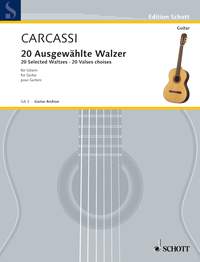 CARCASSI M. - VALSES SELECTOS (20) -