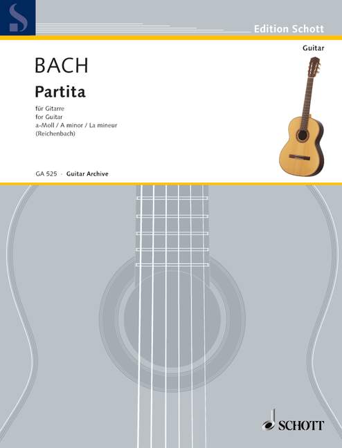 BACH J.S. - PARTITA LA m - BWV.1013
