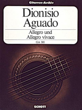 AGUADO D. - ALLEGRO Y ALLEGRO VIVACE -